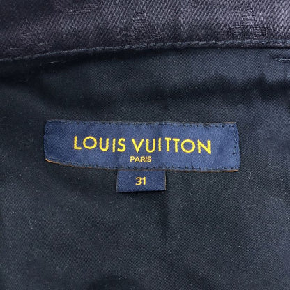 Louis Vuitton 21ss Monogram Denim Pants Lit Hld00w Navy 31