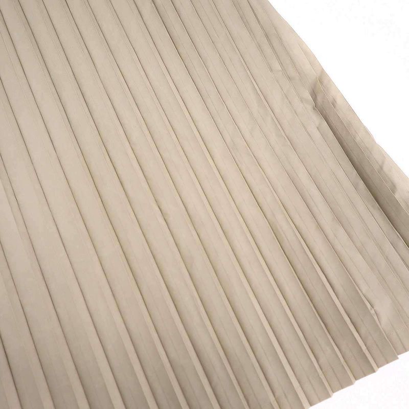 Christian Dior Maxi Pleated Skirt 217j19a2829 Beige 34
