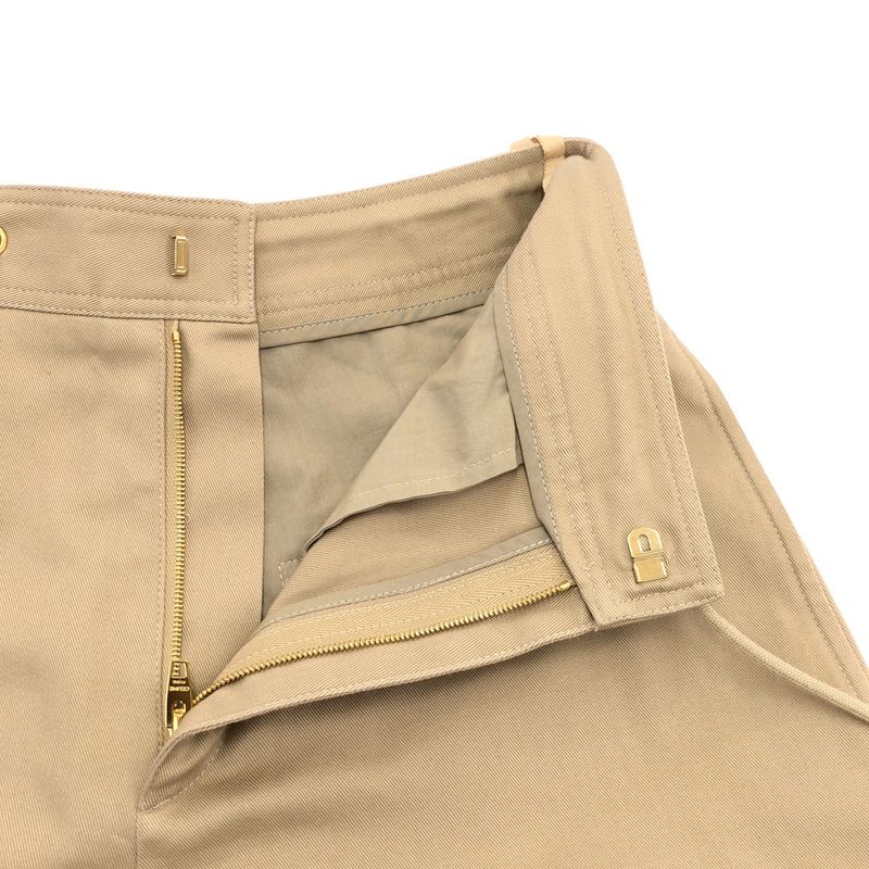 Celine Cotton Twill Lou Loose Fit Cargo Pants 2p06a539w.40bb Beige 34