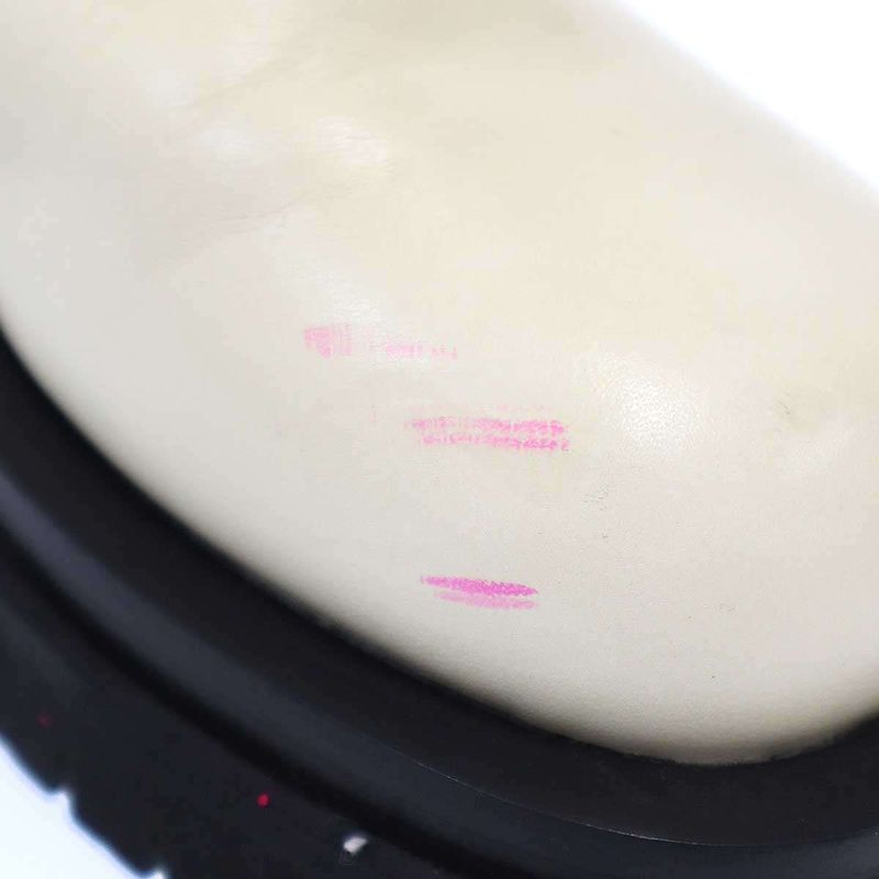 Bottega Veneta Tire Side Gore Long Chelsea Boots White 36