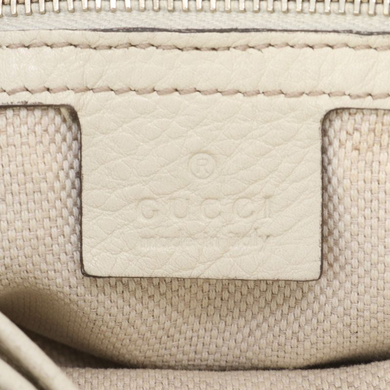Gucci GG Canvas Diana Bamboo Leather 2WAY Shoulder Bag Crossbody Tote 308360