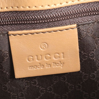 Gucci Sherry Line Leather Tote Bag Shoulder Hand 002-1135 Brown Women RRE Cz41-4