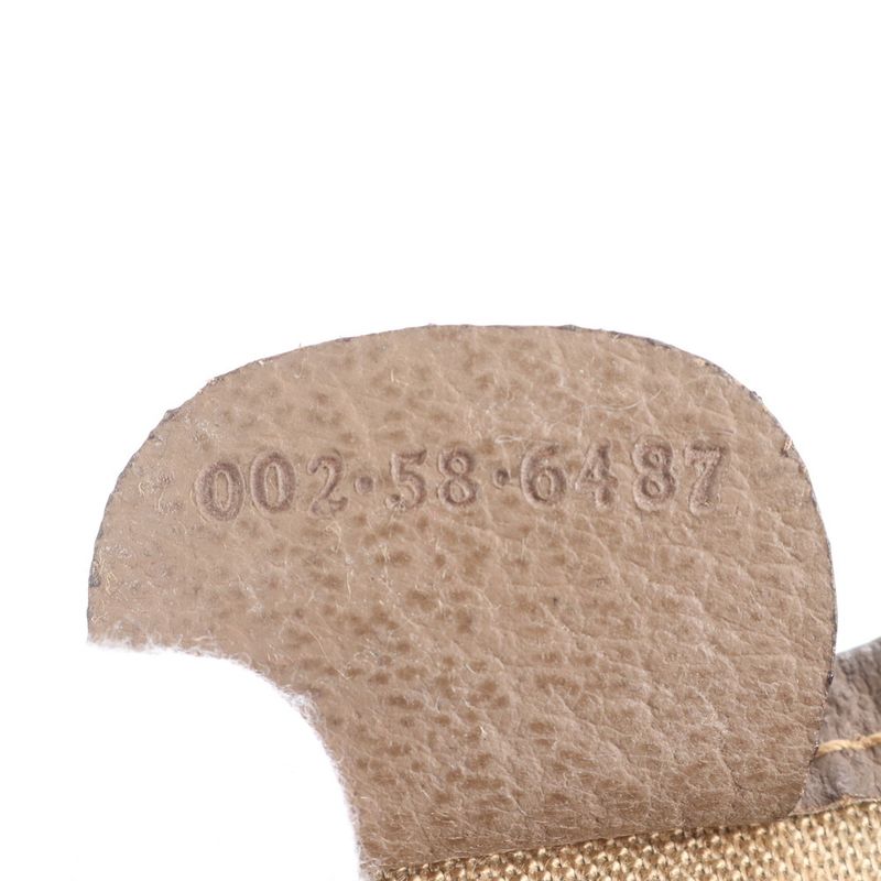 Gucci With Control Card GG Supreme Sherry Line Leather Tote Bag Shoulder