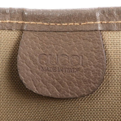 Gucci With Control Card GG Supreme Sherry Line Leather Tote Bag Shoulder