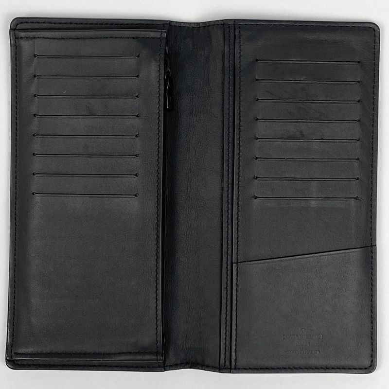 Louis Vuitton Portefeuille Brazza Foldable Monogram Shadow Long Wallet Monogram