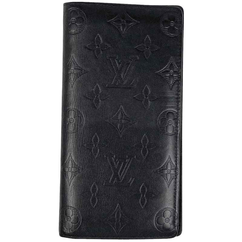 Louis Vuitton Portefeuille Brazza Foldable Monogram Shadow Long Wallet Monogram