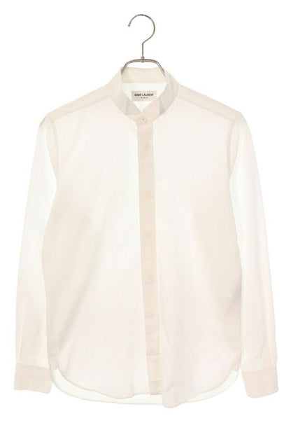 Saint Laurent Paris 504094 Y271w Cotton Long Sleeve Shirt Men's 37