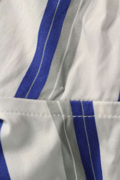 Prada P433b0 Double Match Poplin Short Sleeve Shirt Men 38