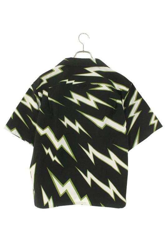 Prada Ucs341 Frankenstein Thunder Short Sleeve Shirt Men's L