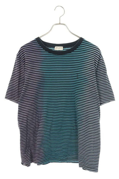 Saint Laurent Paris 648360 Ybyq2 Tie Dye Striped T-shirt Men's L