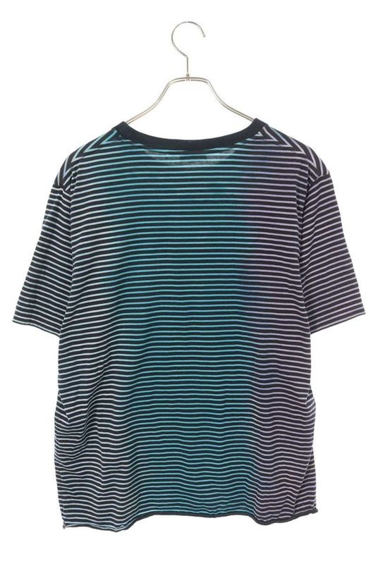 Saint Laurent Paris 648360 Ybyq2 Tie Dye Striped T-shirt Men's L