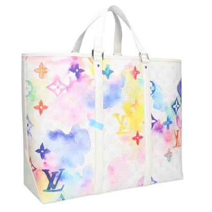 Louis Vuitton M45754 Weekend GM Water Color Monogram Tote Bag Men's GM
