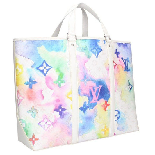 Louis Vuitton M45754 Weekend GM Water Color Monogram Tote Bag Men's GM