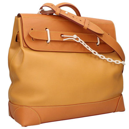 Louis Vuitton M53299 Steamer PM 2WAY Shoulder Leather Handbag Men's