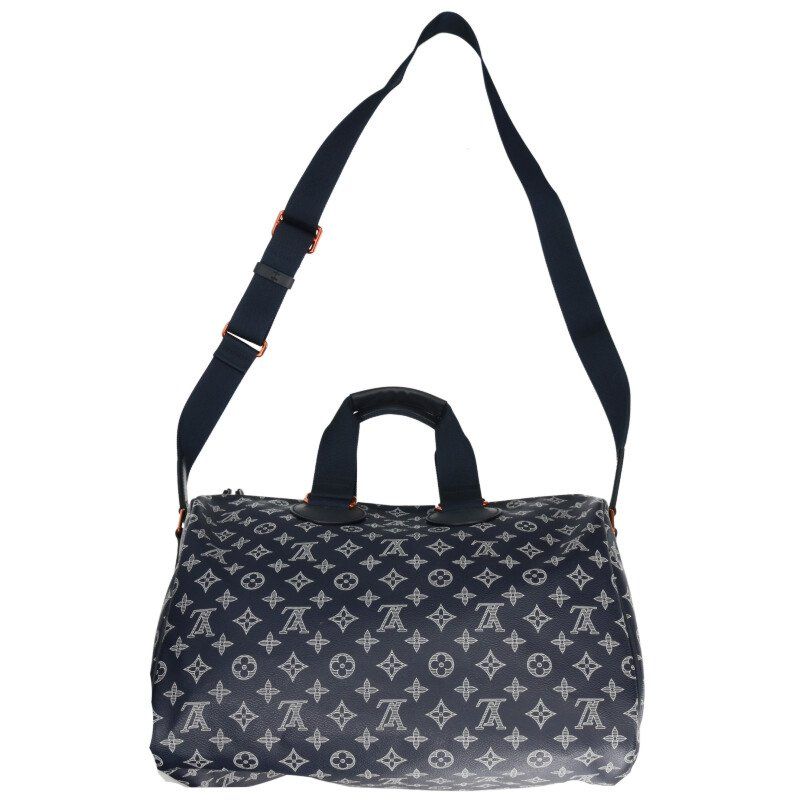 Louis Vuitton M43697 Speedy Bandouliere 40 Reverse Logo Upside Down Monogram