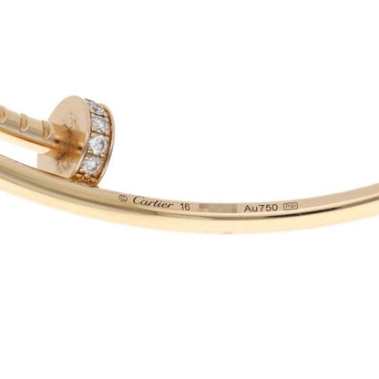Cartier Juste UN CLOU Bracelet SM Juste Un Clou 18K Pink Gold Pavé Diamond