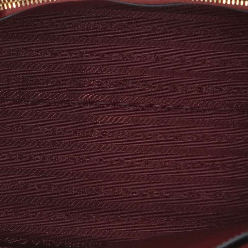 Prada 1ba155 Monochrome Logo 2WAY Handbag Women