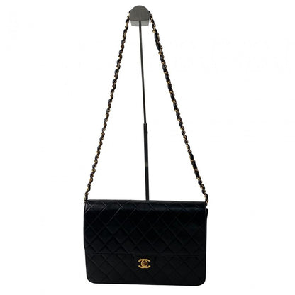 Chanel Women's Matelasse Turnlock Chain Shoulder Bag 7" Diagonal Crossbody