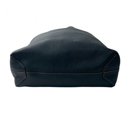 Hermes Women's Double Sens 36 Ciel Pearl Grey Tote Bag ◻Q Engraved Shoulder