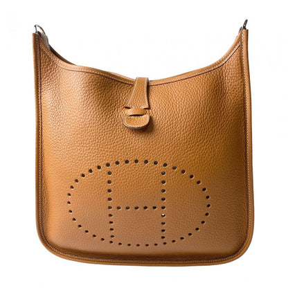 Hermes Women's Evelyn 2 PM Taurillon □I Engraved Shoulder Bag