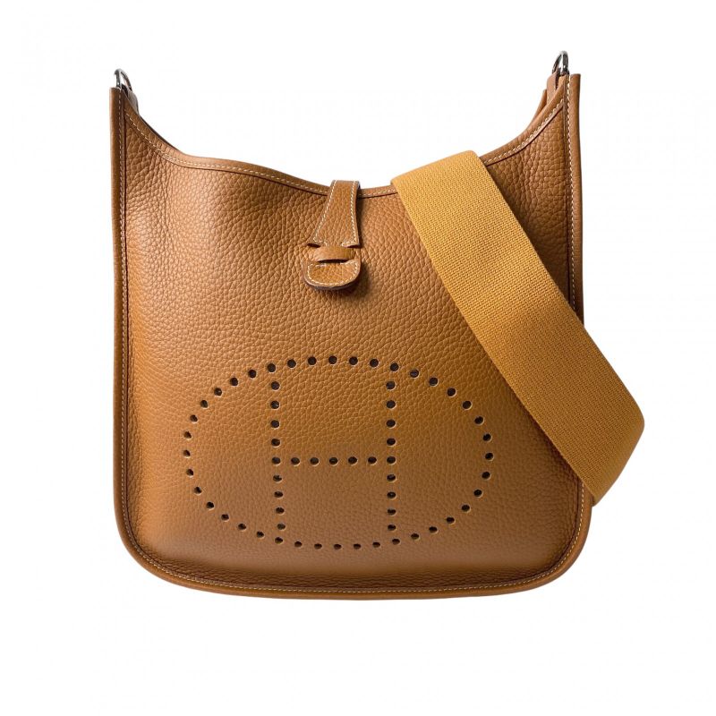 Hermes Women's Evelyn 2 PM Taurillon □I Engraved Shoulder Bag