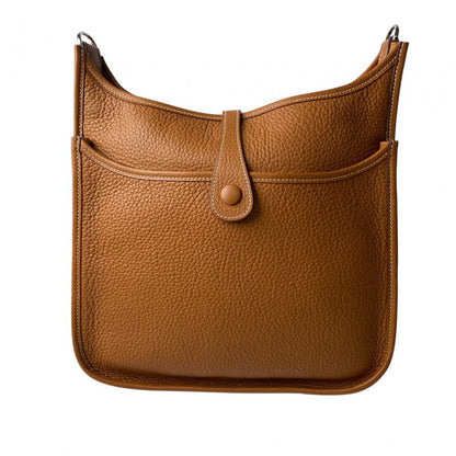 Hermes Women's Evelyn 2 PM Taurillon □I Engraved Shoulder Bag