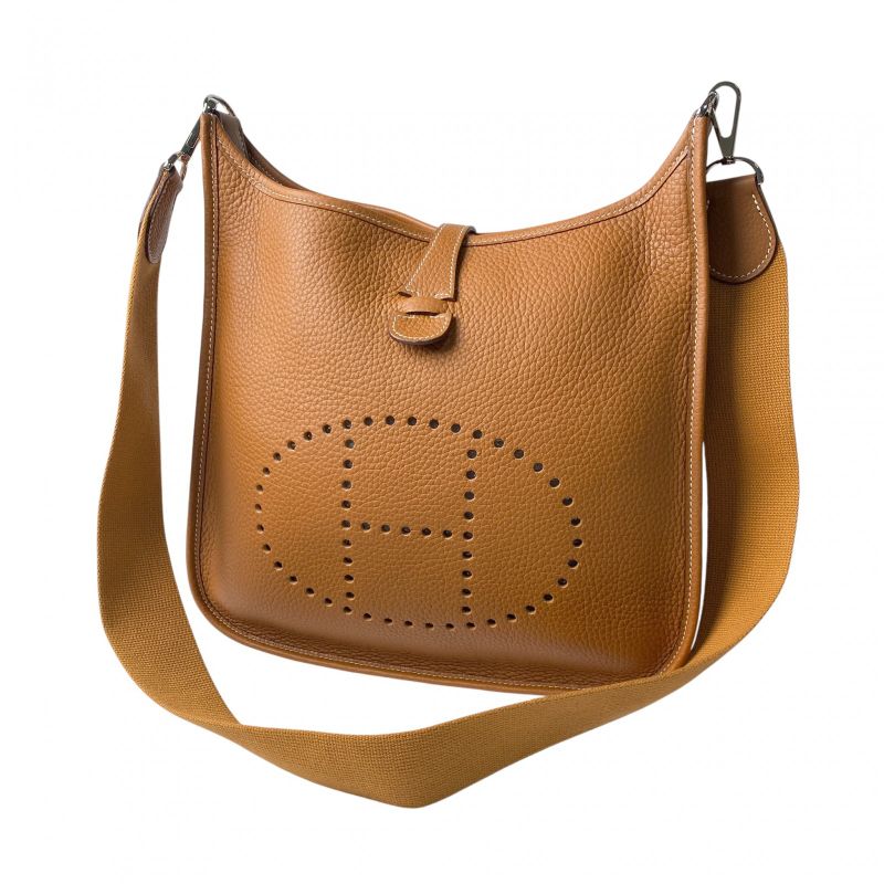 Hermes Women's Evelyn 2 PM Taurillon □I Engraved Shoulder Bag