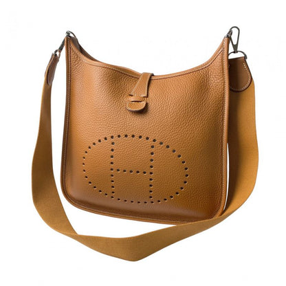 Hermes Women's Evelyn 2 PM Taurillon □I Engraved Shoulder Bag