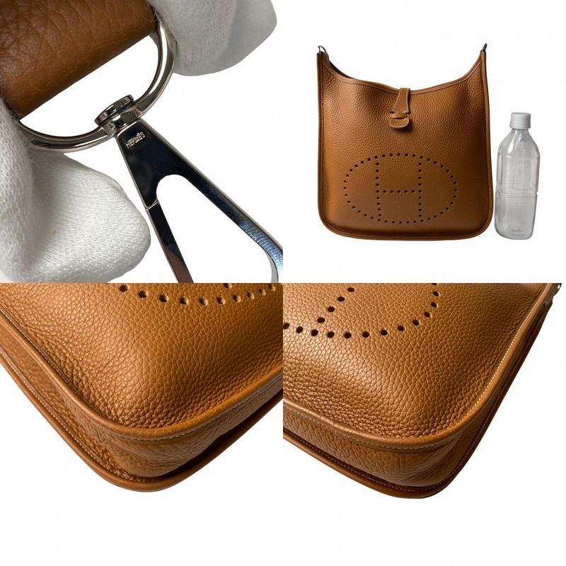 Hermes Women's Evelyn 2 PM Taurillon □I Engraved Shoulder Bag