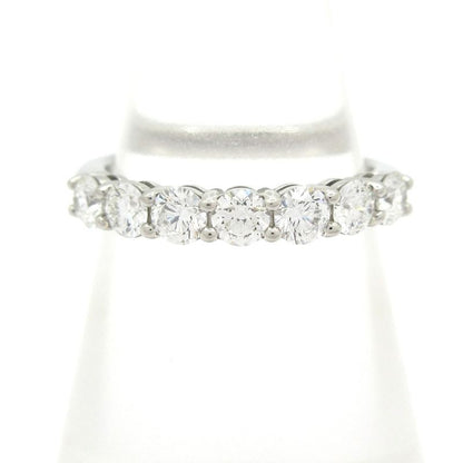 Tiffany & Co Ring Forever Band Ring / Half Eternity Pt950 X Diamonds 7P