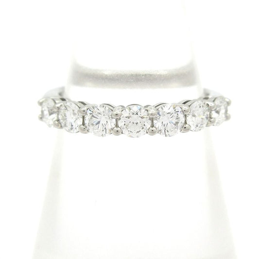 Tiffany & Co Ring Forever Band Ring / Half Eternity Pt950 X Diamonds 7P