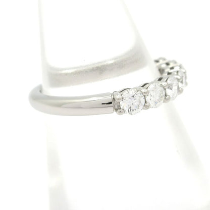 Tiffany & Co Ring Forever Band Ring / Half Eternity Pt950 X Diamonds 7P