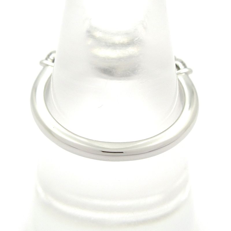 Tiffany & Co Ring Forever Band Ring / Half Eternity Pt950 X Diamonds 7P