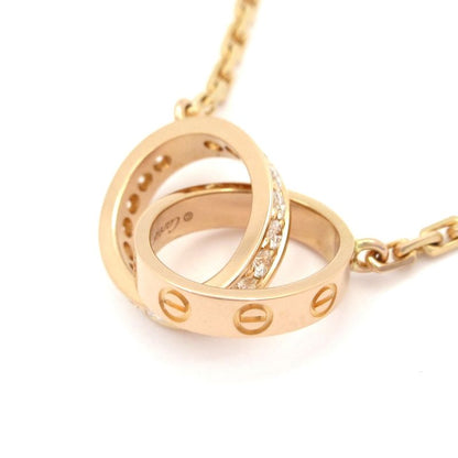 Cartier Necklace Baby Love B7013900 18K Pink Gold X Diamonds
