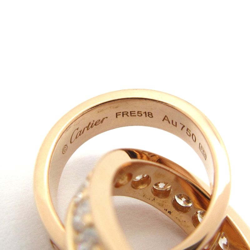 Cartier Necklace Baby Love B7013900 18K Pink Gold X Diamonds