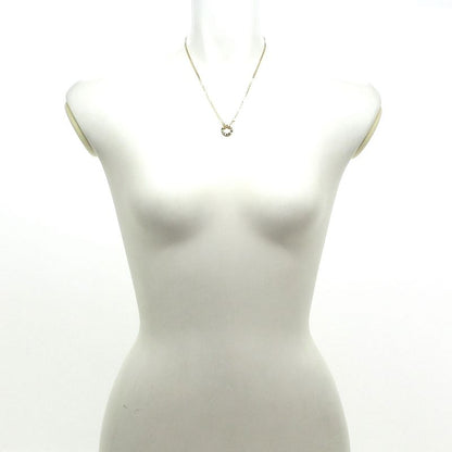 Cartier Necklace Love Circle 18K Yellow Gold X Diamonds 2P Diamonds