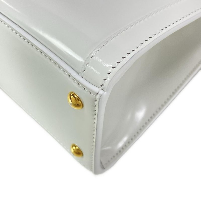 Gucci Diana Mini Tote Bag 832936 White And Light Blue Mini Bag With Plastic