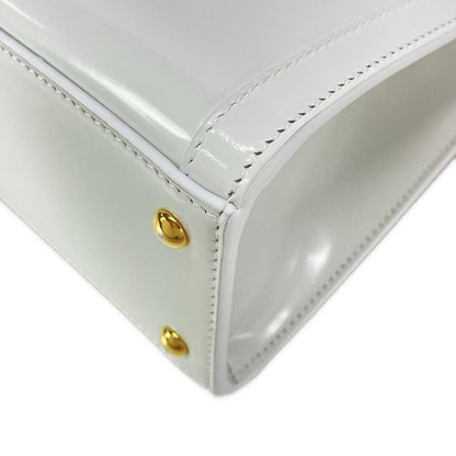 Gucci Diana Mini Tote Bag 832936 White And Light Blue Mini Bag With Plastic