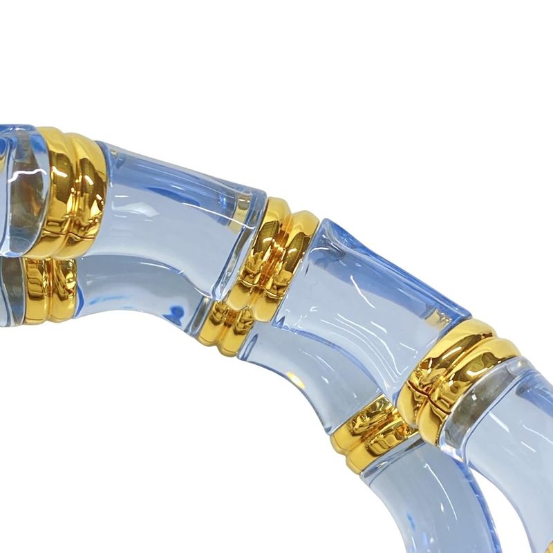 Gucci Diana Mini Tote Bag 832936 White And Light Blue Mini Bag With Plastic