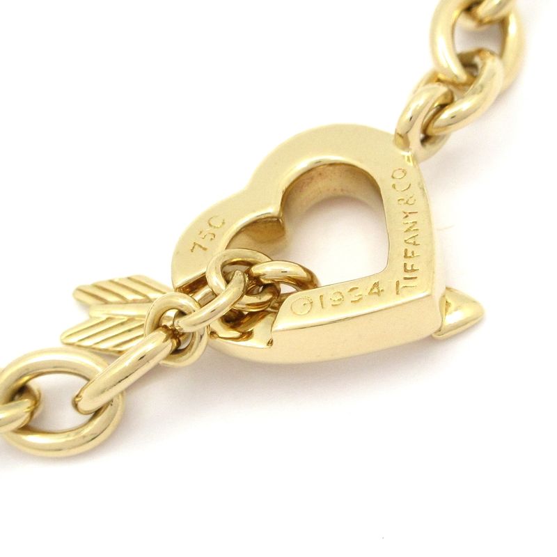 Tiffany & Co Bracelet Heart & Arrow 18K Yellow Gold