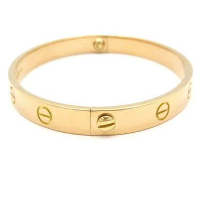 Cartier Bangle 17 Similar Love Bracelet 18K Yellow Gold Old Shape
