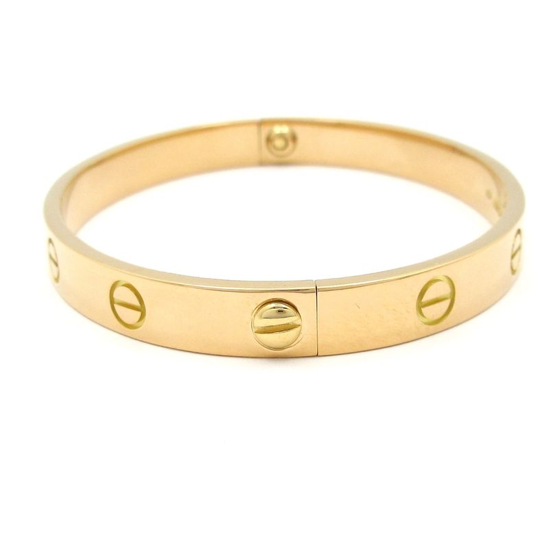 Cartier Bangle 17 Similar Love Bracelet 18K Yellow Gold Old Shape