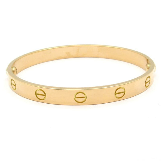 Cartier Bangle 17 Similar Love Bracelet 18K Yellow Gold Old Shape