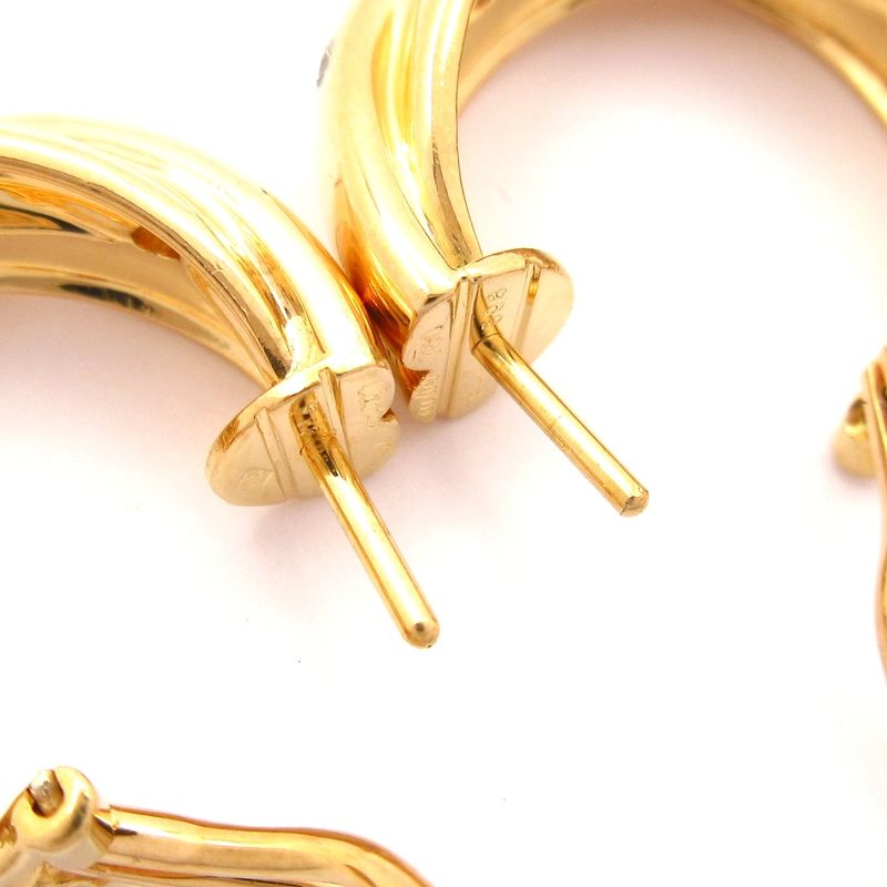 Cartier Earrings Constellation 18K Yellow Gold X Diamonds X Ruby X Sapphire