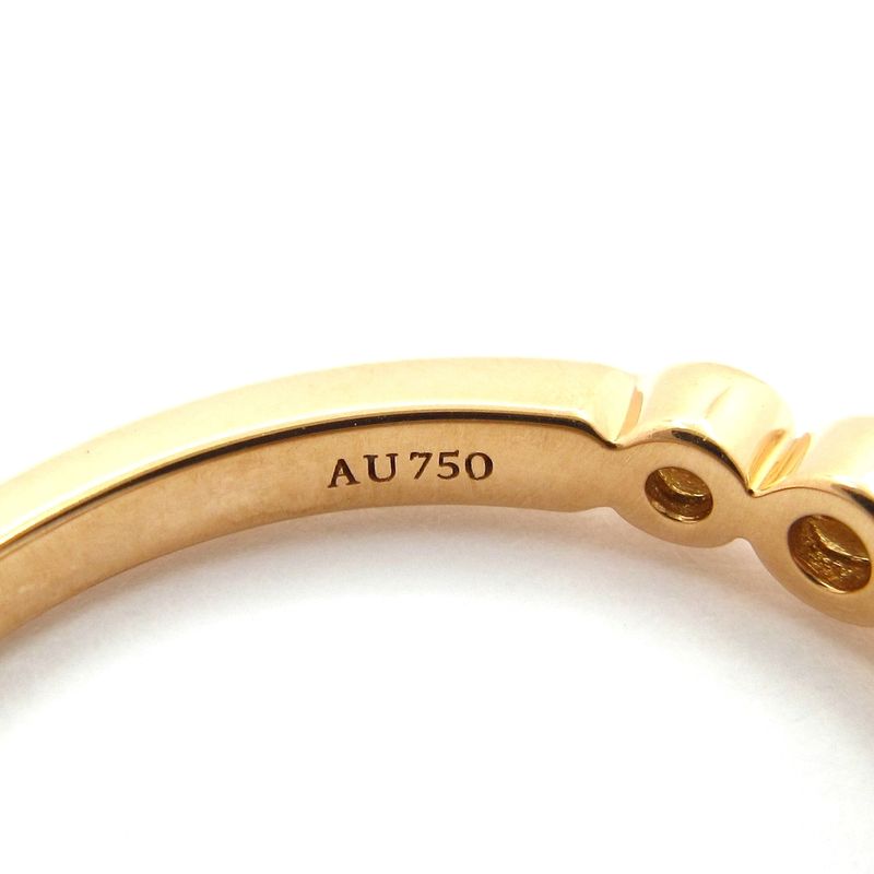 Tiffany & Co Ring Tiffany Jazz Graduated Band Ring 18K Pink Gold X Diamonds 7P