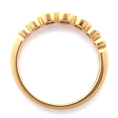 Tiffany & Co Ring Tiffany Jazz Graduated Band Ring 18K Pink Gold X Diamonds 7P