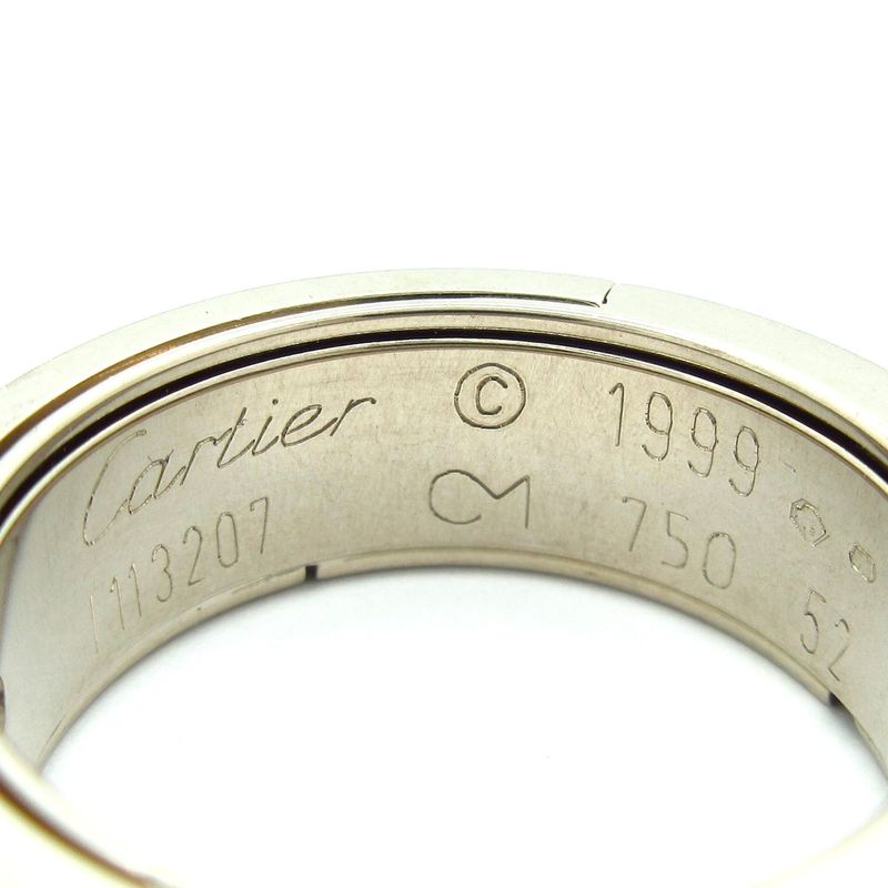 Cartier Ring 52 Astrolabe 18K White Gold