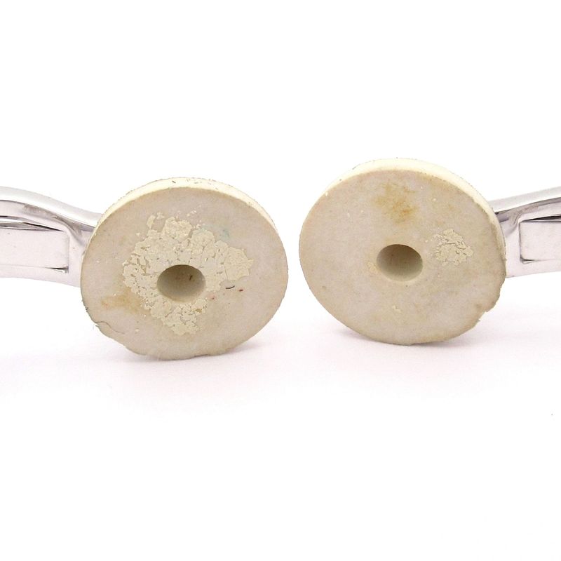 Cartier Earring Three Bangles N8013100 18K White Gold X Diamonds