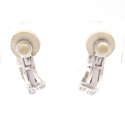 Cartier Earring Three Bangles N8013100 18K White Gold X Diamonds