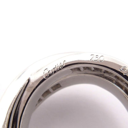 Cartier Earring Three Bangles N8013100 18K White Gold X Diamonds